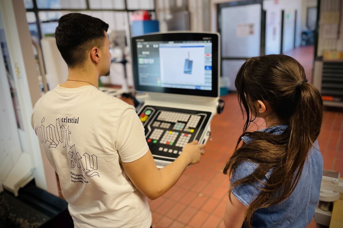 Schüler im Praktikum